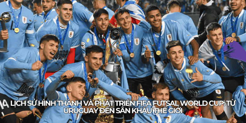 Lich su hinh thanh va phat trien FIFA Futsal World Cup Tu Uruguay den san khau the gioi